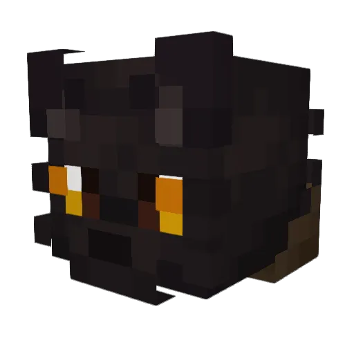 Twig003 Minecraft avatar head, 3D render