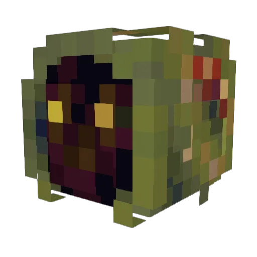 TwigTooth_ Minecraft avatar head, 3D render