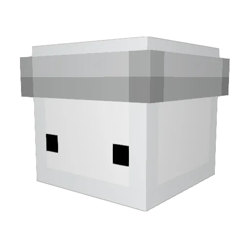 Twiggosan Minecraft avatar head, 3D render