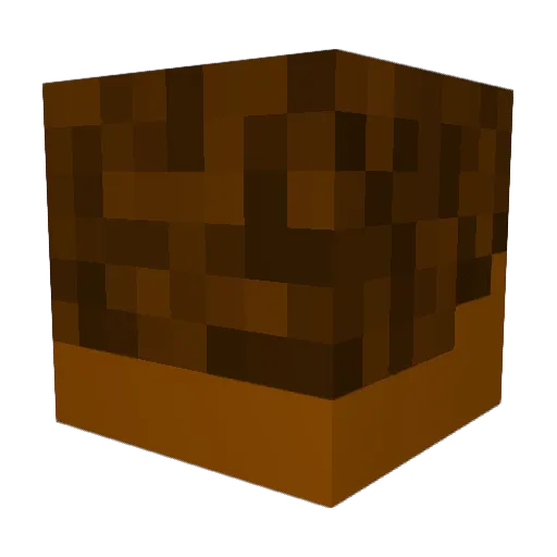Twiguinou Minecraft avatar head, 3D render