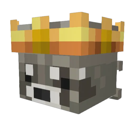 Twikkle Minecraft avatar head, 3D render