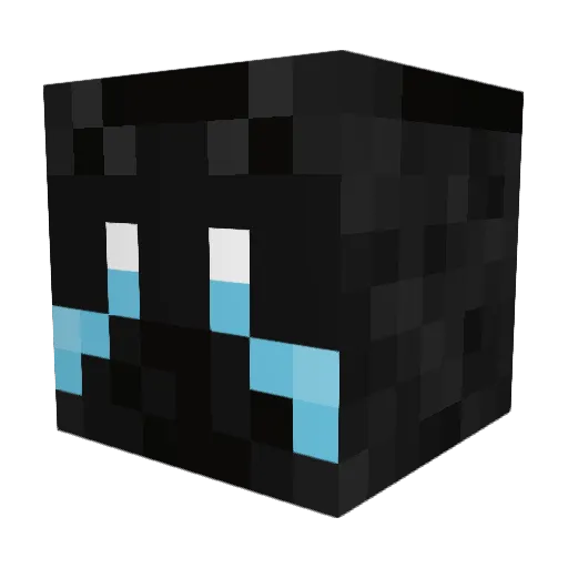 Twilcario Minecraft avatar head, 3D render