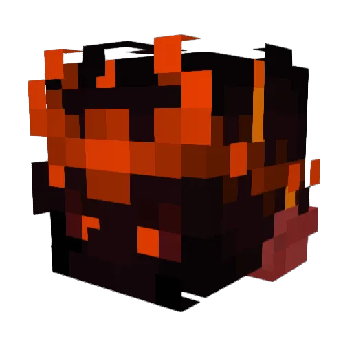 TwilightCelestia Minecraft avatar head, 3D render