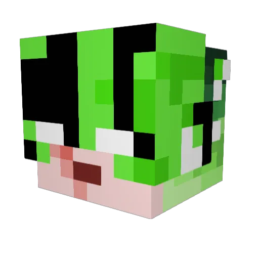 TwilightHorizonz Minecraft avatar head, 3D render
