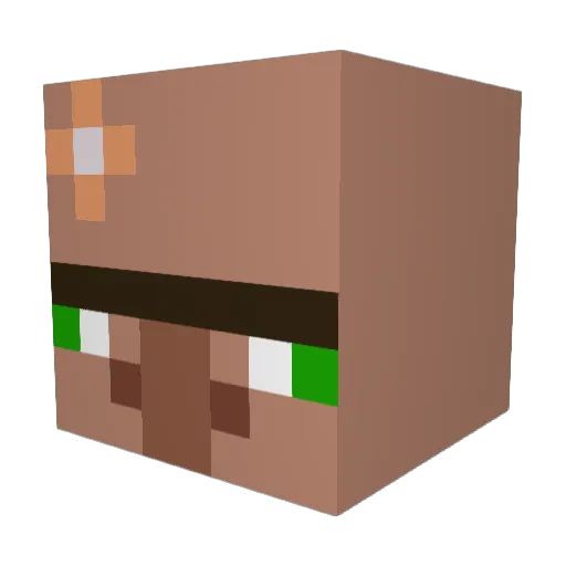 Twilightcta625 Minecraft avatar head, 3D render