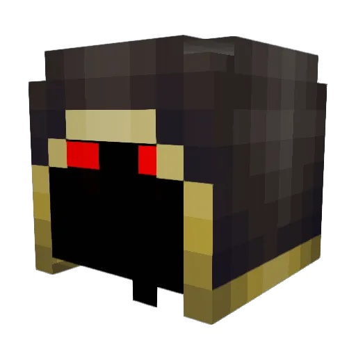 Twimbren Minecraft avatar head, 3D render