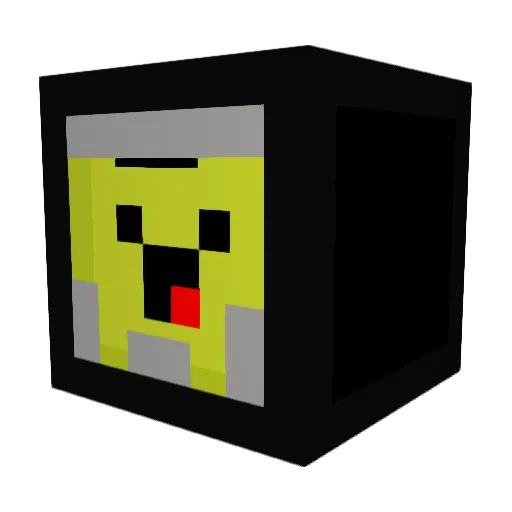 Twingo16V Minecraft avatar head, 3D render