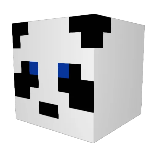 TwinkleZz Minecraft avatar head, 3D render