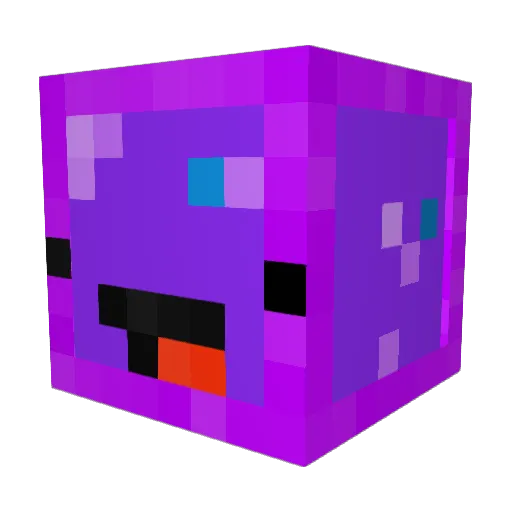TwinkyXXIV Minecraft avatar head, 3D render