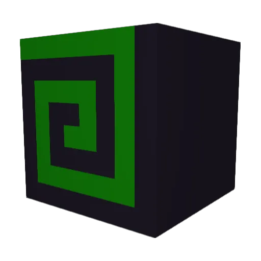 Twissic Minecraft avatar head, 3D render