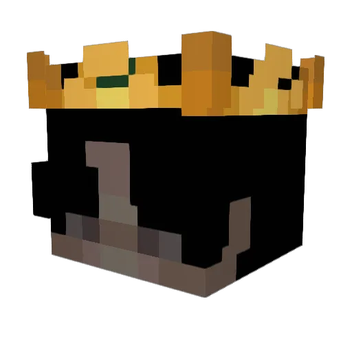 Twissit Minecraft avatar head, 3D render