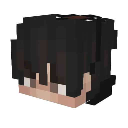 Twisssto Minecraft avatar head, 3D render