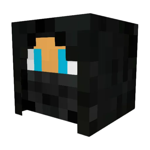 Twist_Ark Minecraft avatar head, 3D render