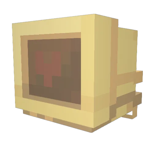 TwistedFever347 Minecraft avatar head, 3D render