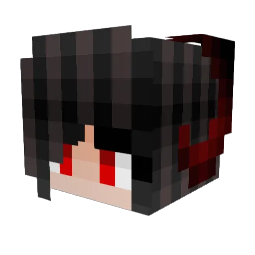 TwistedLotjuuh Minecraft avatar head, 3D render