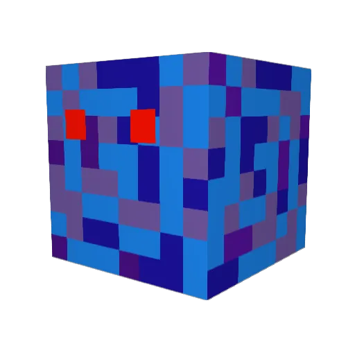 Twisty4200 Minecraft avatar head, 3D render