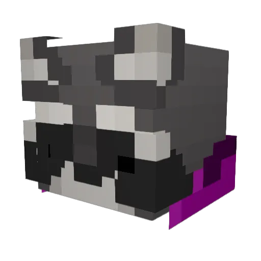 Twitch_DaZ1 Minecraft avatar head, 3D render