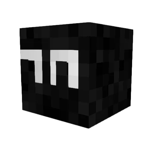Twobrosgaming Minecraft avatar head, 3D render