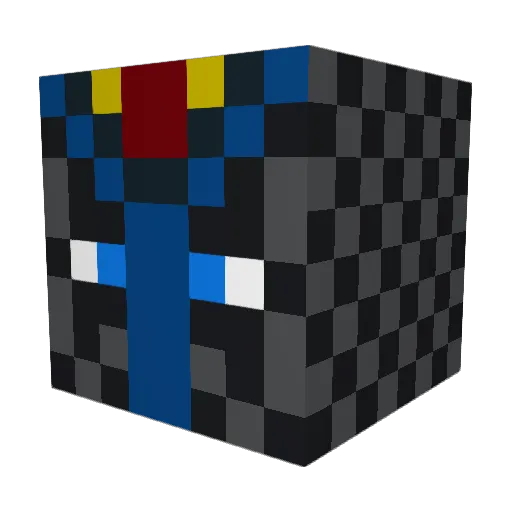 Twoshot4382 Minecraft avatar head, 3D render
