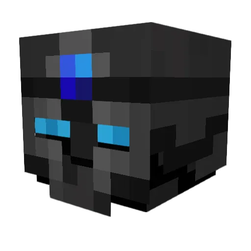 Twuirp Minecraft avatar head, 3D render