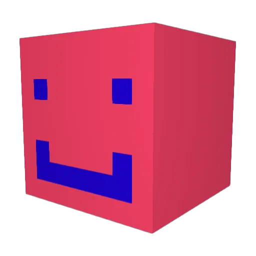 Twxnz Minecraft avatar head, 3D render