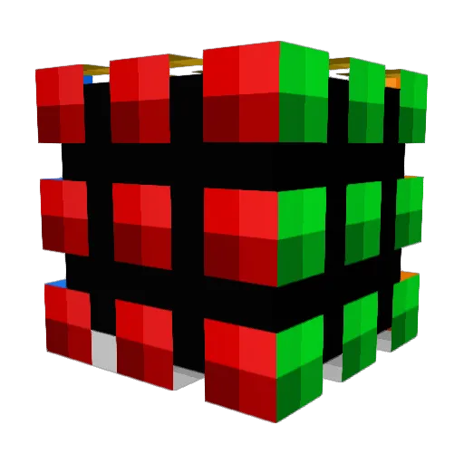 Tx600z Minecraft avatar head, 3D render