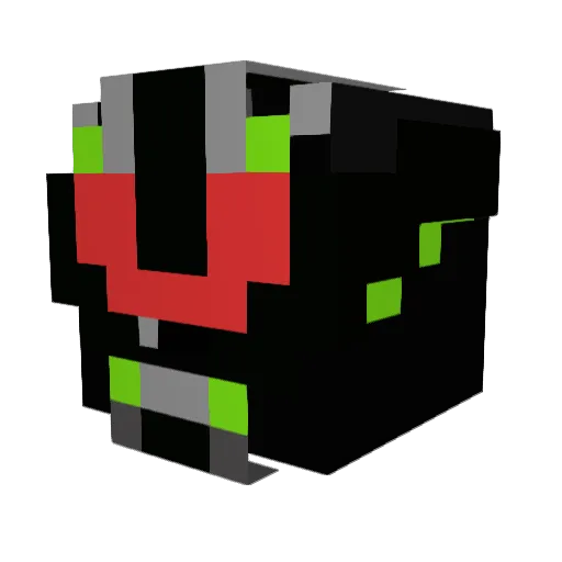 TxC_RiK Minecraft avatar head, 3D render