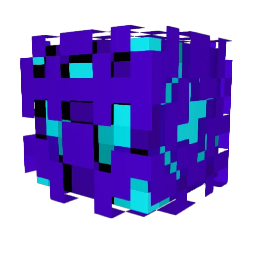 TxRn420 Minecraft avatar head, 3D render