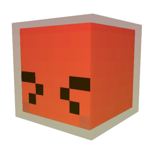 Txato Minecraft avatar head, 3D render