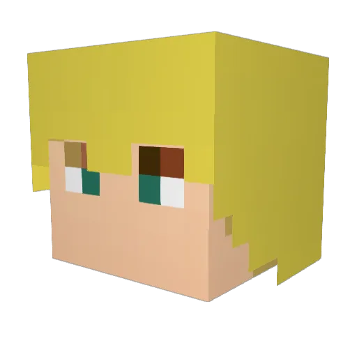 Minecraft-Avatar von Txmo3007: Kopf als 3D-Render