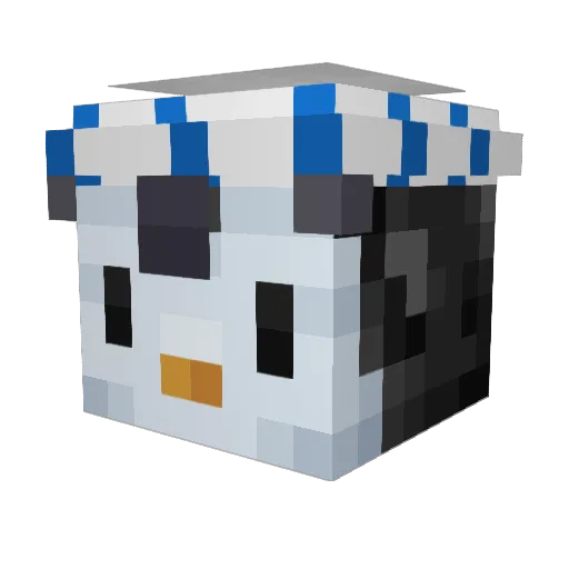 Ty918 Minecraft avatar head, 3D render