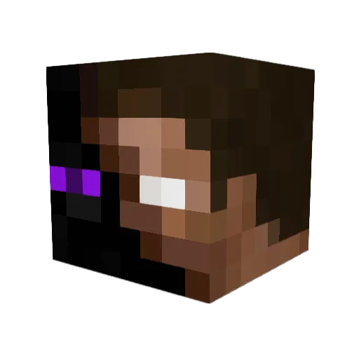 TyRann0xx Minecraft avatar head, 3D render