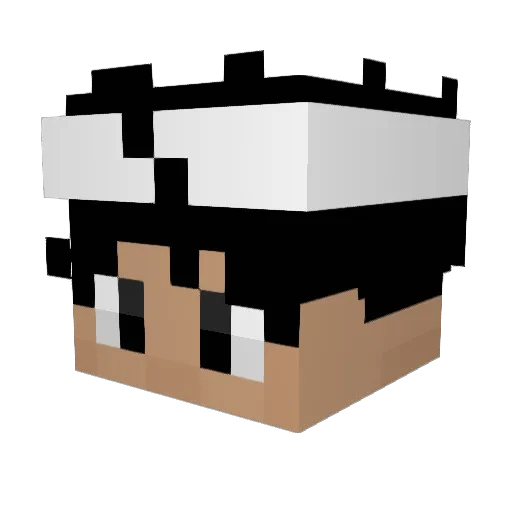 TyRanno22 Minecraft avatar head, 3D render