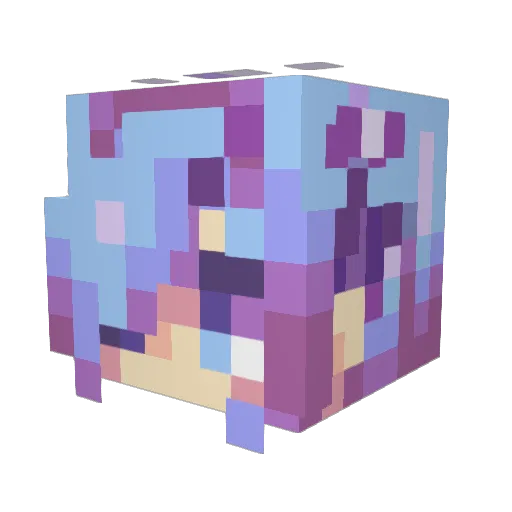 TyReeZy257 Minecraft avatar head, 3D render