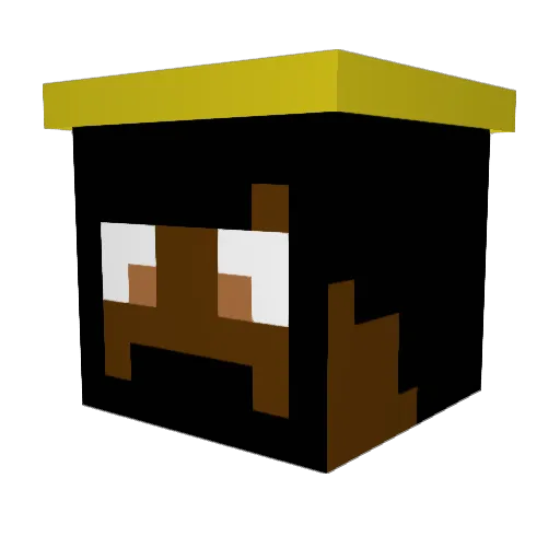TyRex2 Minecraft avatar head, 3D render