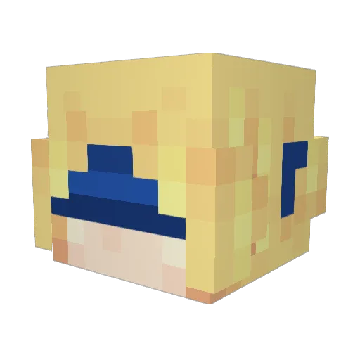 Minecraft-Avatar von TyScout1: Kopf als 3D-Render