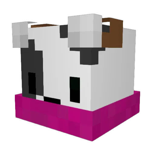TySun Minecraft avatar head, 3D render