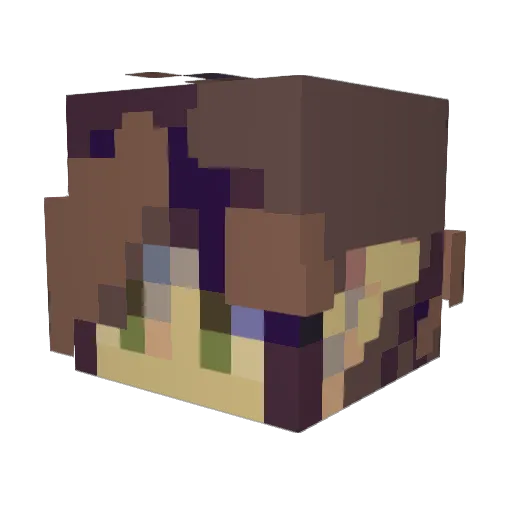 TyTay9 Minecraft avatar head, 3D render