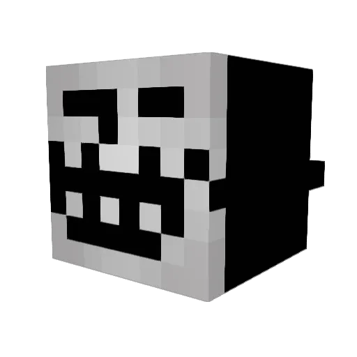 TyXander Minecraft avatar head, 3D render
