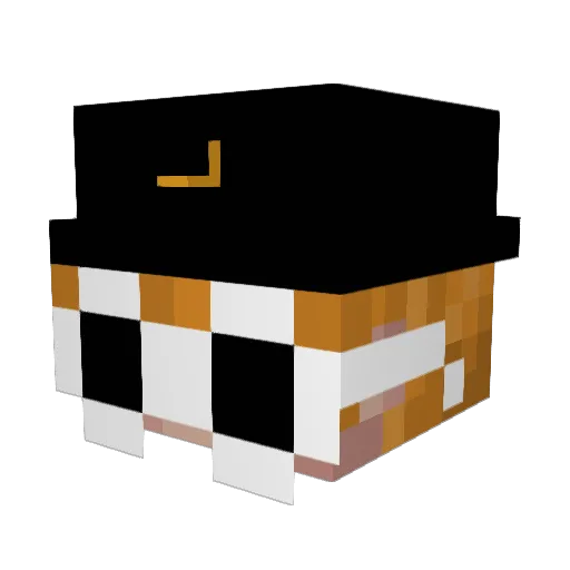 TyZe_alex Minecraft avatar head, 3D render