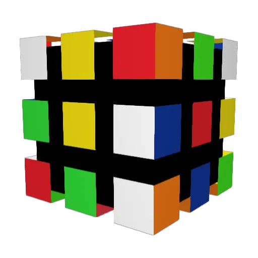 Ty_Cut Minecraft avatar head, 3D render
