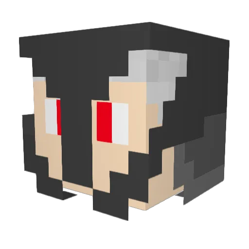 Ty_Joe_Bob Minecraft avatar head, 3D render