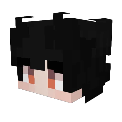 Ty_me Minecraft avatar head, 3D render