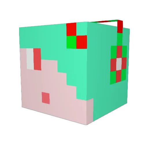 Ty_phoon_ Minecraft avatar head, 3D render