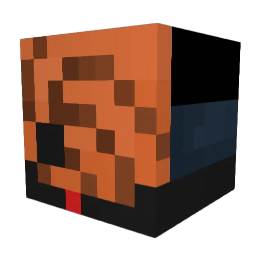 Tybruh143 Minecraft avatar head, 3D render
