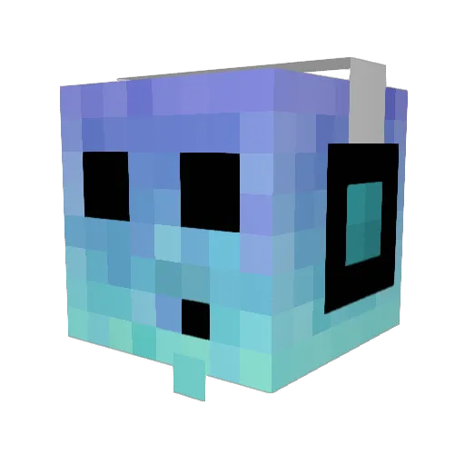Tycool088 Minecraft avatar head, 3D render