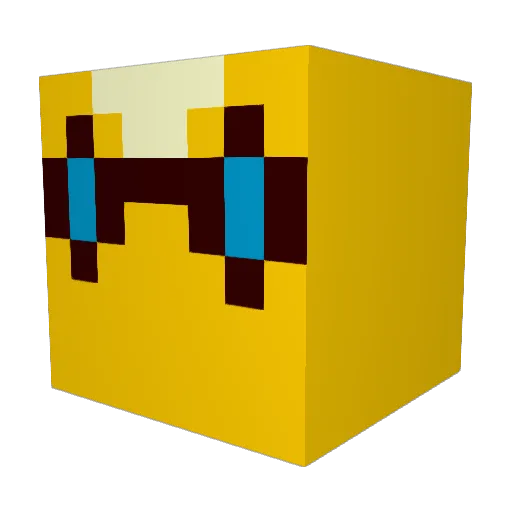 Tyddh1337 Minecraft avatar head, 3D render