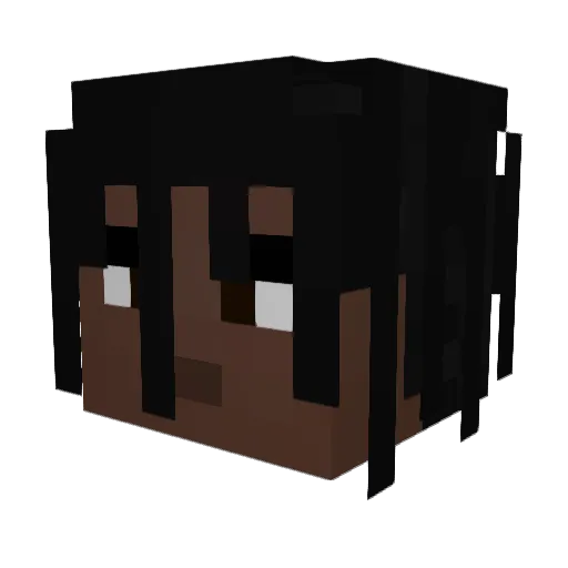 Tydemonultima17 Minecraft avatar head, 3D render