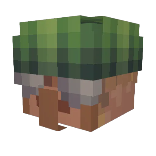 Tydog178 Minecraft avatar head, 3D render
