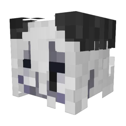 TydusRylux Minecraft avatar head, 3D render